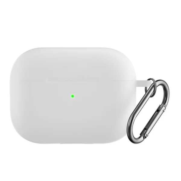 Anti-drop Silicone Case for AirPods Pro 2, White 2