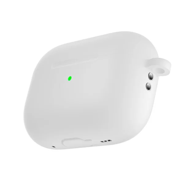 Anti-drop Silicone Case for AirPods Pro 2, White 3