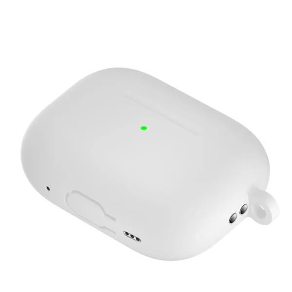 Anti-drop Silicone Case for AirPods Pro 2, White 4
