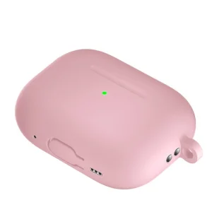 Anti-drop Silicone Case for AirPods Pro 2 Headphones, Pink 4