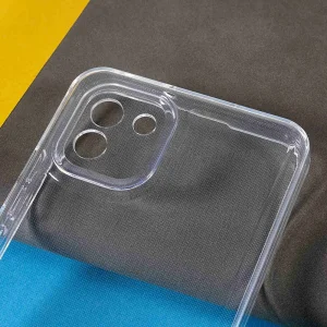 Силиконов калъф за Samsung Galaxy A03, прозрачен 3
