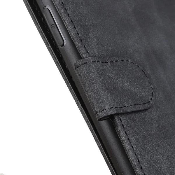Калъф Тефтер KHAZNEH Retro Leather за Huawei nova Y70 4G,черен 3