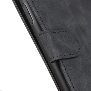 Калъф Тефтер KHAZNEH Retro Leather за Huawei nova Y70 4G,черен 3