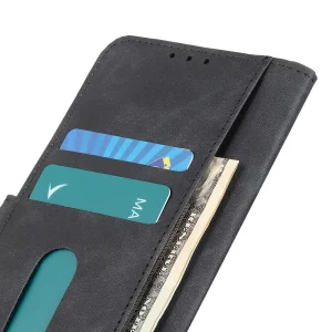 Калъф Тефтер KHAZNEH Retro Leather за Huawei nova Y70 4G,черен 5