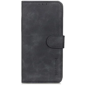 Калъф Тефтер KHAZNEH Retro Leather за Huawei nova Y70 4G,черен 6