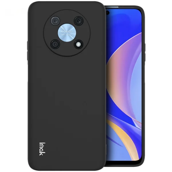 IMAK UC-3 Silicone Case for Huawei nova Y90 4G, Matt, Black 1