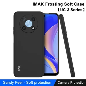 IMAK UC-3 Silicone Case for Huawei nova Y90 4G, Matt, Black 4