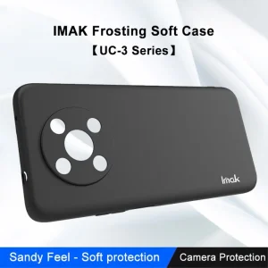 IMAK UC-3 Silicone Case for Huawei nova Y90 4G, Matt, Black 3