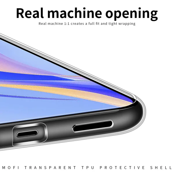 Силиконов калъф MOFI за Huawei nova Y90 4G / Enjoy 50 Pro 4G , прозрачен 3