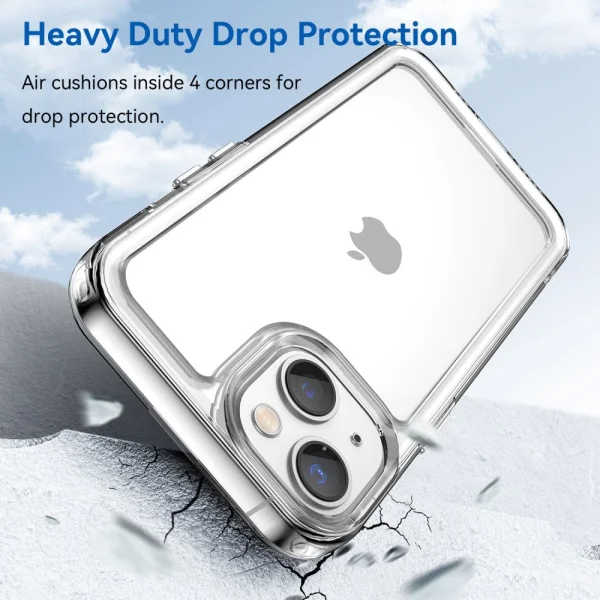 Силиконов калъф Candy за iPhone 14 Plus, Прозрачен 3