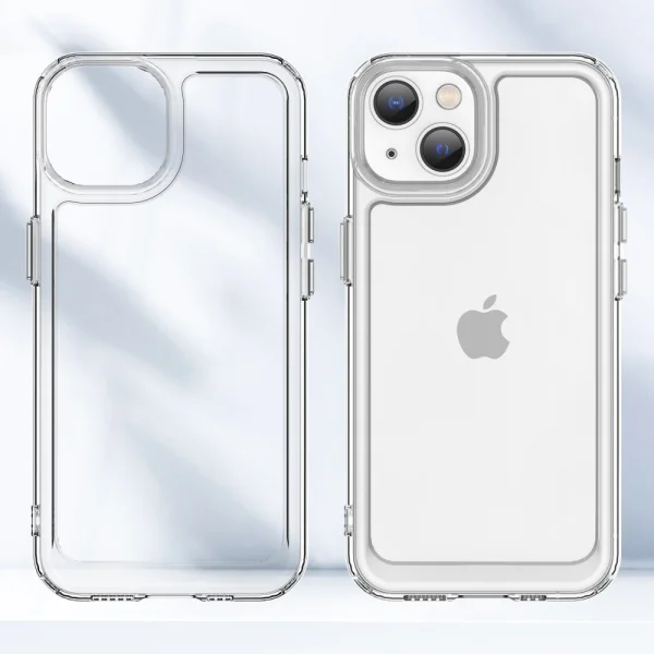 Силиконов калъф Candy за iPhone 14 Plus, Прозрачен 6