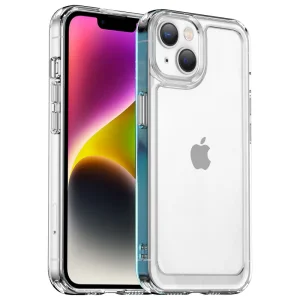 Силиконов калъф Candy за iPhone 14 Plus, Прозрачен
