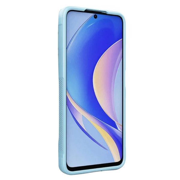 Силиконов калъф Wear-resistant за Huawei Enjoy 50 Pro 4G / nova Y90 4G, бебешко синьо 2
