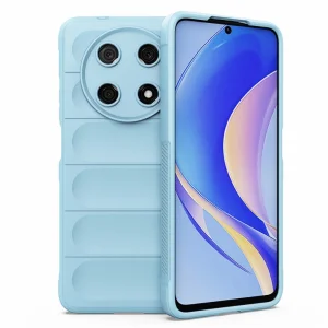 Силиконов калъф Wear-resistant за Huawei Enjoy 50 Pro 4G / nova Y90 4G, бебешко синьо