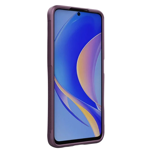 Силиконов калъф Wear-resistant за Huawei Enjoy 50 Pro 4G / nova Y90 4G, светло лилав 2