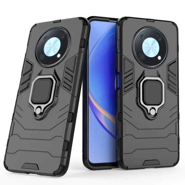 Удароустойчив Калъф Hybrid Cover за Huawei nova Y90 4G, черен 2