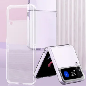 Пластмасов Гръб за Samsung Galaxy Z Flip4 5G, прозрачен 4
