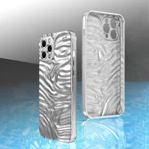 Electroplating Anti-drop case for iPhone 12 Pro Max, silver 5