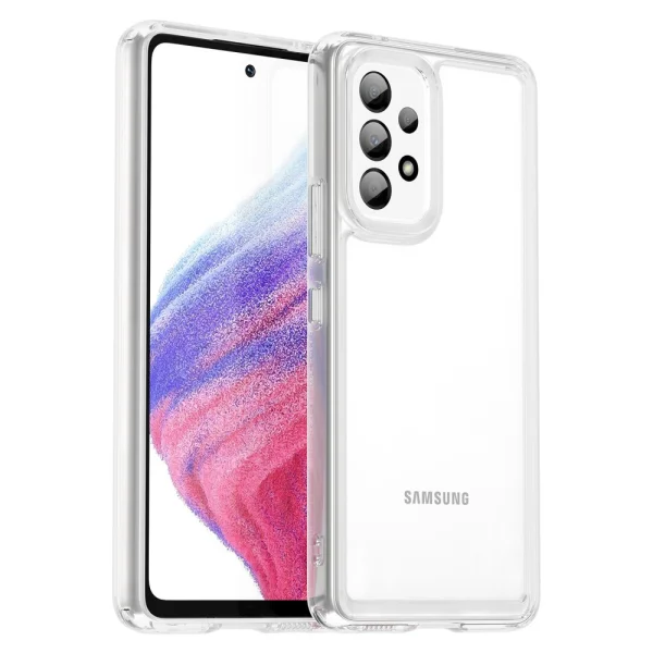 Shockproof Case Acrylic Clear for Samsung Galaxy A53 5G, Transparent 2