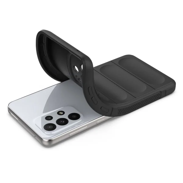 Силиконов калъф Wear-resistant за Samsung Galaxy A53 5G, черен 6