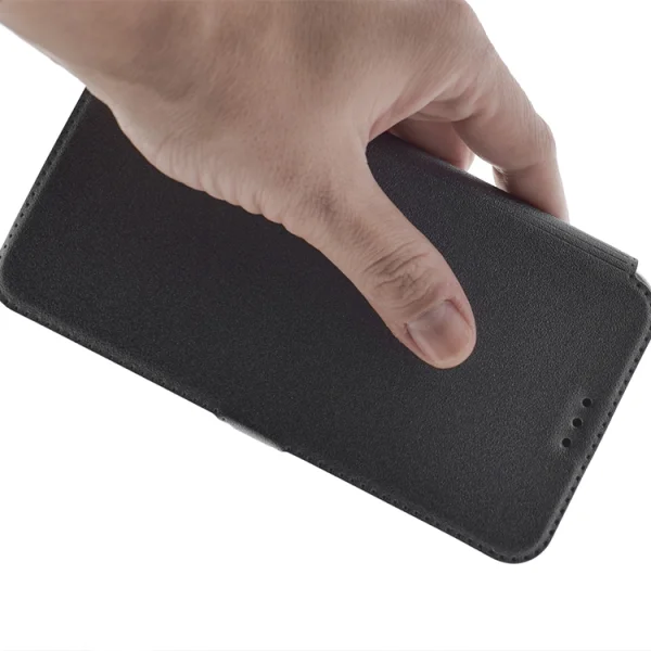Wallet case BOOK POCKET for IPhone XS Max (6.5), Gray 4