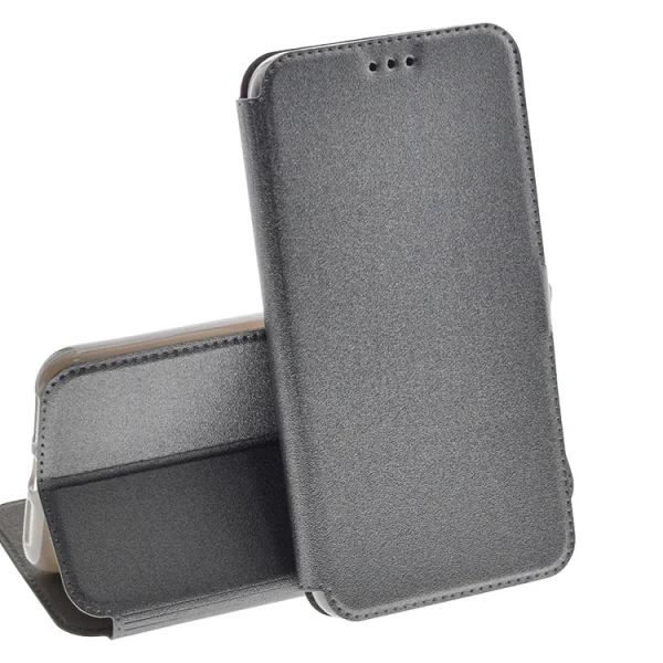Wallet case BOOK POCKET for IPhone XS Max (6.5), Gray 1