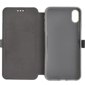 Wallet case BOOK POCKET for IPhone XS Max (6.5), Gray 3
