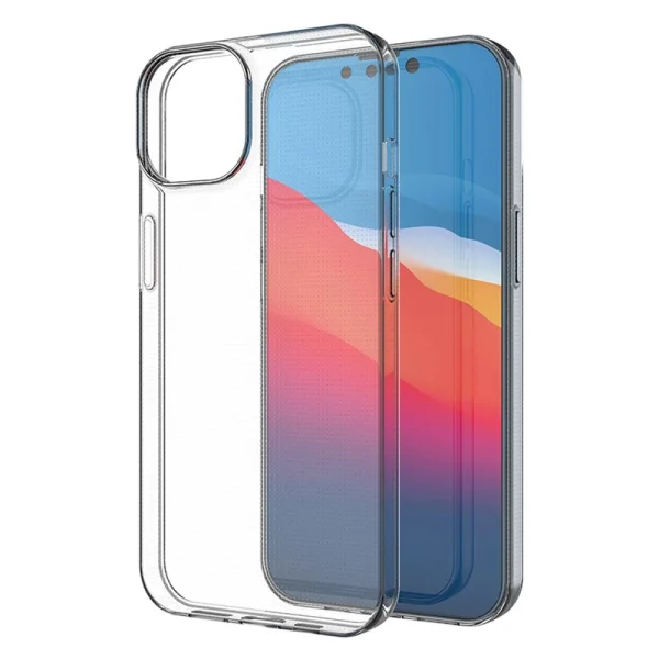 Силиконов калъф за Iphone 14, прозрачен 1