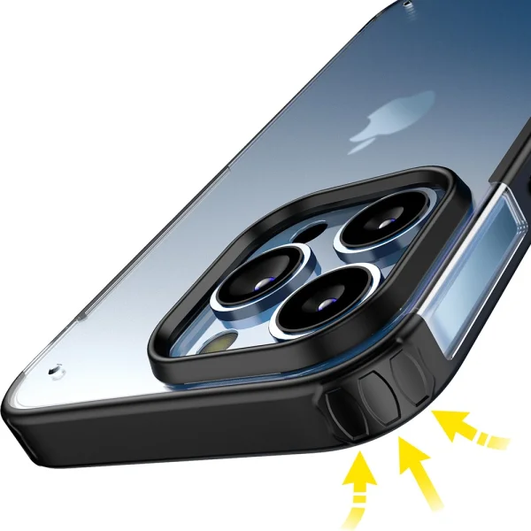 Shockproof Case Armor Light for iphone 14 Pro, black 3