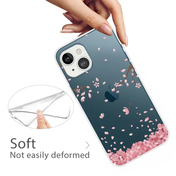Silicone case for iPhone 14, Cherry Color 2