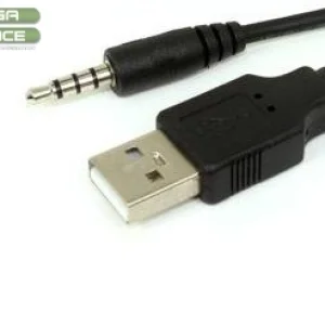 3.5 mm аудио кабел жак USB кабел за данни