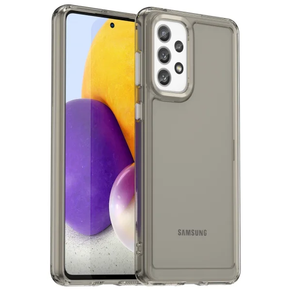 Силиконов калъф Candy за Samsung Galaxy A33 5G, Прозрачен-Сив 1