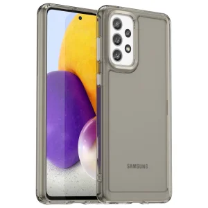 Силиконов калъф Candy за Samsung Galaxy A33 5G, Прозрачен-Сив