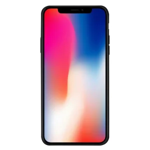 NXE Silicone Back Cover for iPhone XS Max (6.5), Black 3