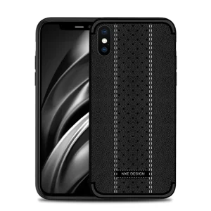 NXE Silicone Back Cover for iPhone XS Max (6.5), Black 4