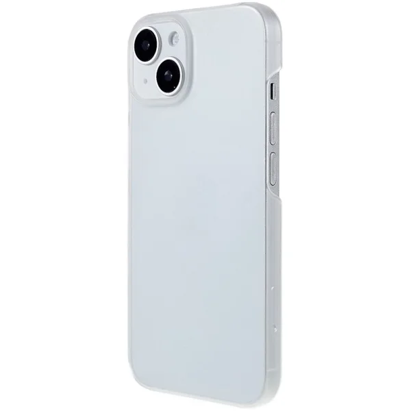 Rubberized Plastic Case for Iphone 14 Plus, Transparent 2