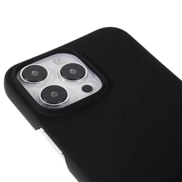 Пластмасов калъф Rubberized за Iphone 14 Pro, Черен 4