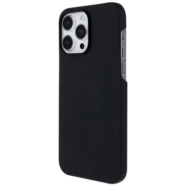 Пластмасов калъф Rubberized за Iphone 14 Pro, Черен 3