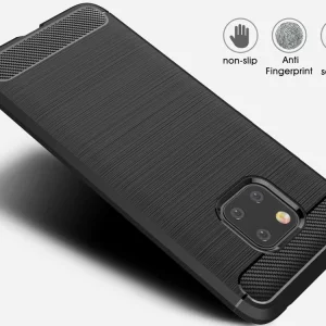 Silicone case Carbon for Huawei Mate 20 Pro, Black 3