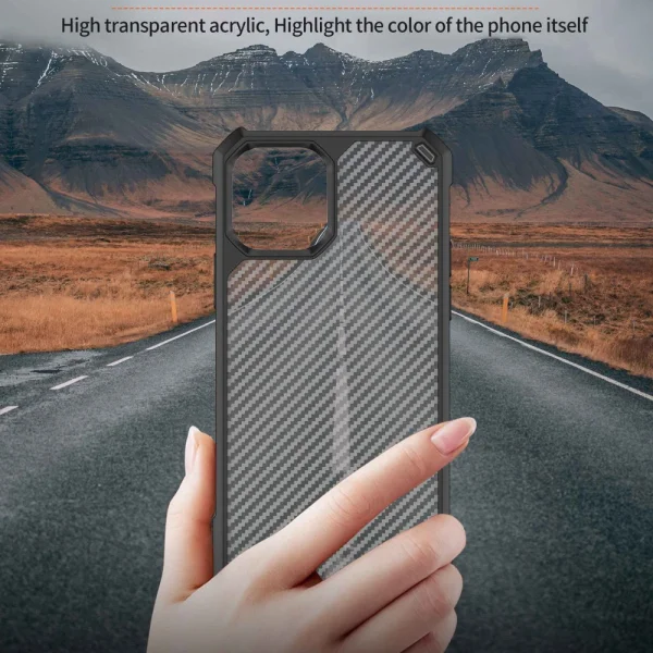 Shockproof Case Shockproof Carbon for Iphone 14 Pro Max, Black 5