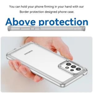 Silicone case Candy for Samsung Galaxy A33 5G, Transparent 4