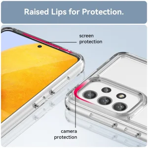 Silicone case Candy for Samsung Galaxy A33 5G, Transparent 5