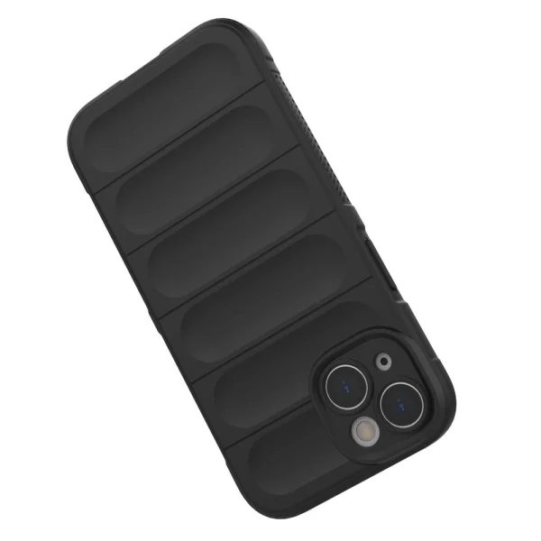 Силиконов калъф Wear-resistant за Iphone 14, черен 6