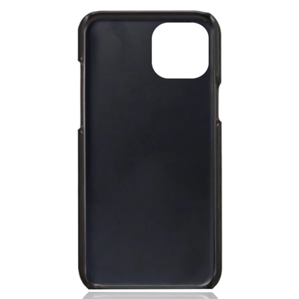 Plastic case PU Leather Coated for Iphone 14 Plus, black 4