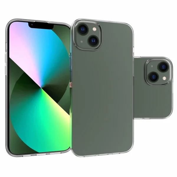 Силиконов калъф за Iphone 14 Plus, прозрачен 5