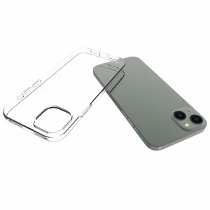Силиконов калъф за Iphone 14 Plus, прозрачен 4