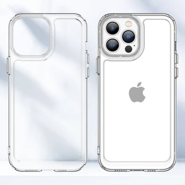 Силиконов калъф Candy за iPhone 13 Pro, Прозрачен 6