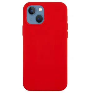 Силиконов калъф Anti-scratch за iPhone 14 Plus, Червен