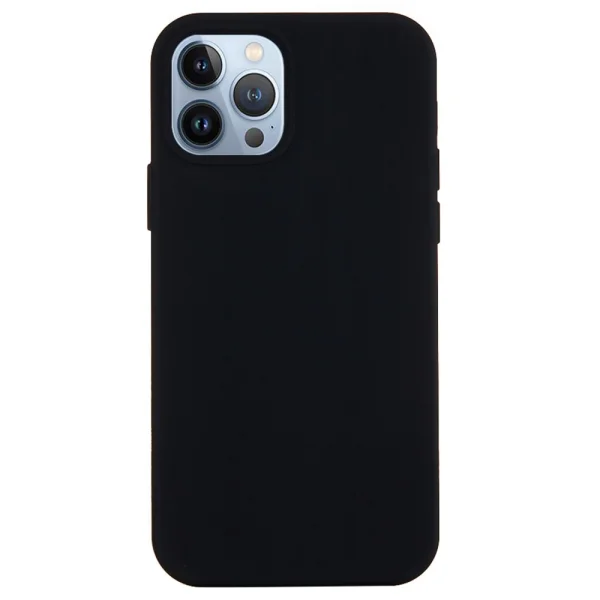 Силиконов калъф Anti-scratch за iPhone 14 Pro, Черен 1