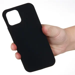 Силиконов калъф Anti-scratch за iPhone 14 Pro, Черен 3